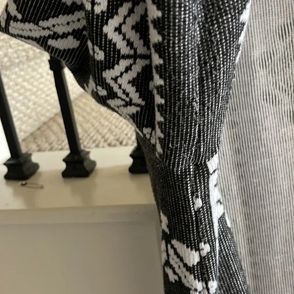 Antthony Original XL Aztec print Knot Jacquard Duster Coat - Picture 9 of 10